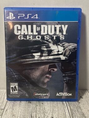 Sony PS4 Call of Duty: Ghosts - Black Video Game